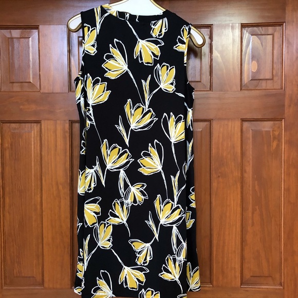 Apt 9 Dress w/Pops of Golden Yellow - Picture 3 of 6